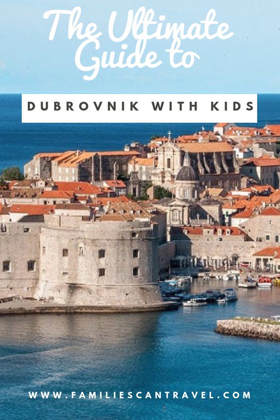 Pin It - Dubrovnik with kids