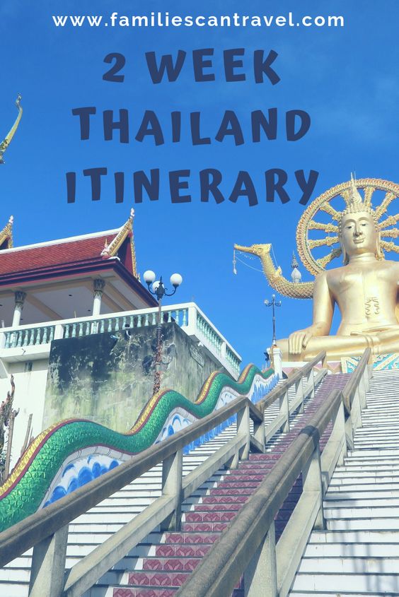 2 Week Thailand Itinerary