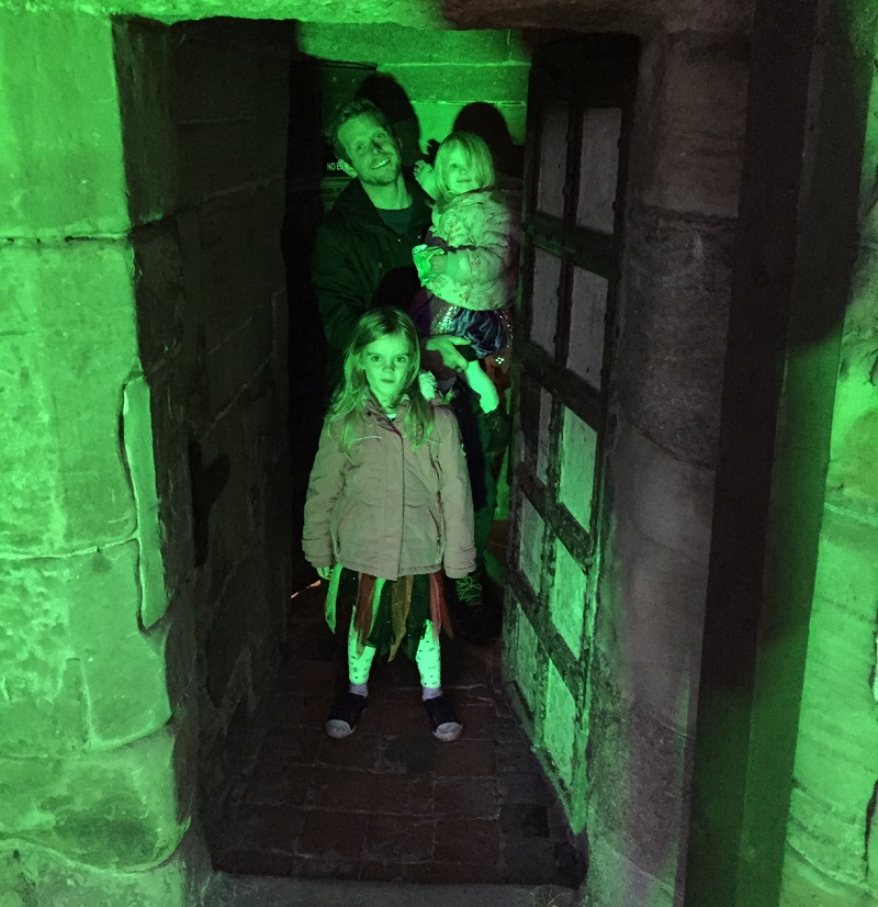 Visiting Warwick Castle - Haunted Castle