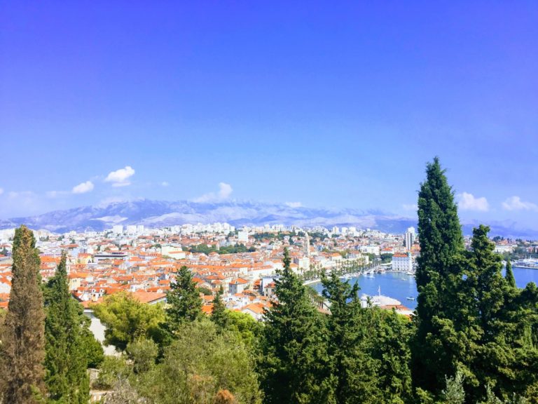 2 Weeks in Croatia - Family Itinerary - View from Marjan Hill
