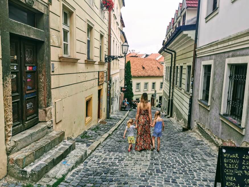 2 week Eastern Europe itinerary with kids - Old Town Bratislava