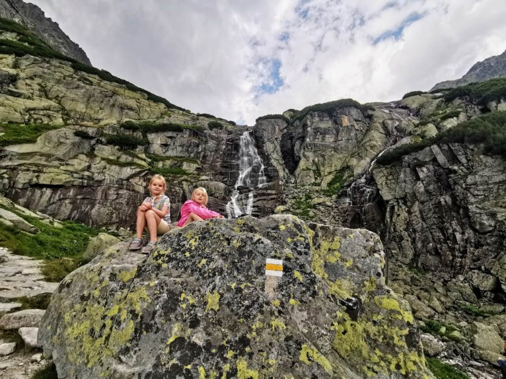 Hiking in the Tatra Mountains - Skok waterfall