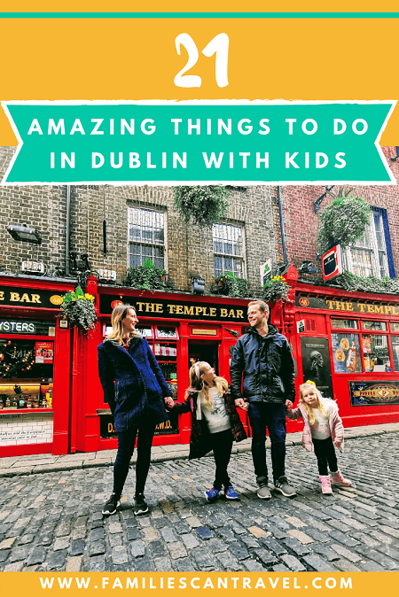 Pin for later - 21 things to do in Dublin with kids