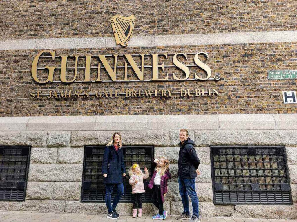 Things in Dublin with kids - Guinness Storehouse